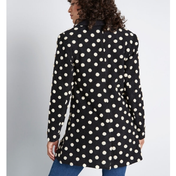 NWOT Modcloth Salient Style Wool Coat - Picture 2 of 12